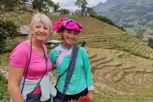 Sapa: trekking di 1 giorno tra villaggi Hmong e terrazze di riso