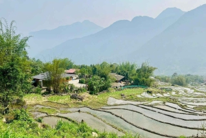 Sapa : randonnée de 2 jours et 1 nuit chez l'habitant avec un guide de la région