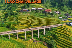 Sapa 2D1N Perhevaellusretki: Helppoja polkuja ja paikallinen kotimajoitus