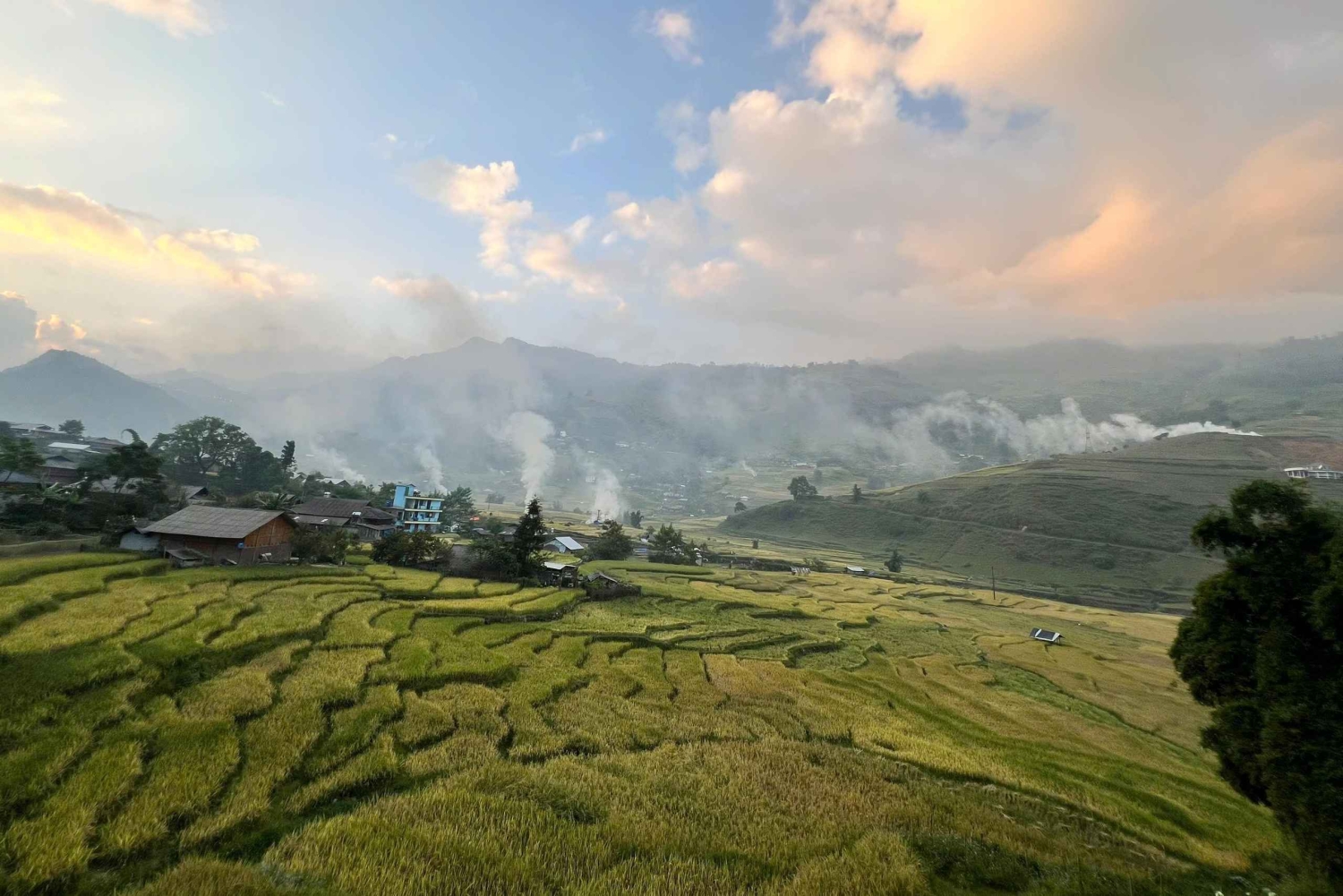 Sapa: excursión de senderismo de 4 días con alojamiento en casas particulares.