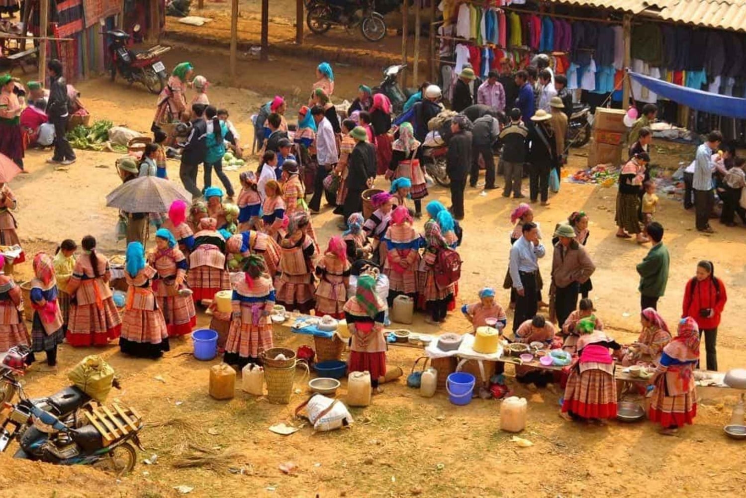 Sapa: visita ao mercado de Bac Ha nas Terras Altas do Noroeste