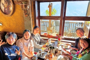 Kaffekurs i Sapa – utsikt over Fansipan og Muong Hoa-dalen