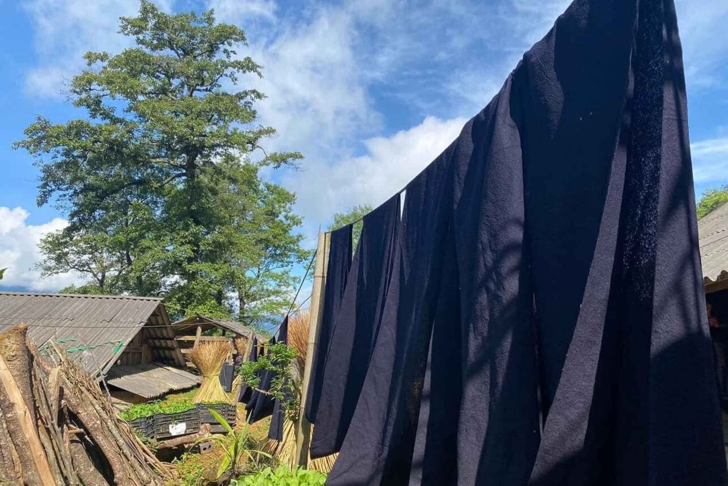 Сапа: экскурсия в деревню хмонгов с обедом и окрашиванием ткани в индиго