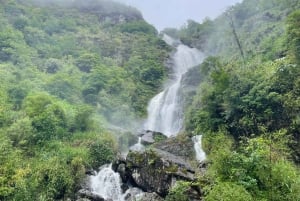 Sapa: Motorcykeltur 1-dags guidet tur Besøg vandfald og lokale landsbyer