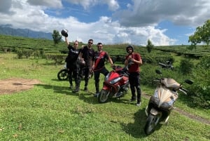 Sapa: Motorcykeltur 1-dags guidet tur Besøg vandfald og lokale landsbyer