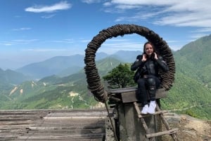 Sapa: Motorcykeltur 1-dags guidet tur Besøg vandfald og lokale landsbyer