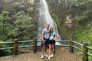 Sapa: Motorcykeltur 1-dags guidet tur Besøg vandfald og lokale landsbyer