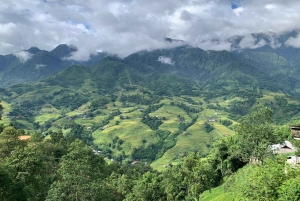 Sapa: Motorcykeltur 1-dags guidet tur Besøg vandfald og lokale landsbyer