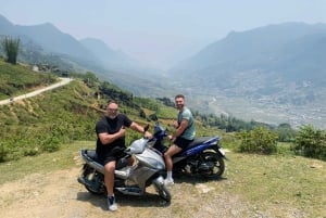 Sapa: Motorcykeltur 1-dags guidet tur Besøg vandfald og lokale landsbyer