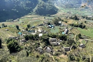 Sapa: Motorcykeltur 1-dags guidet tur Besøg vandfald og lokale landsbyer