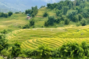 Sapa: Tour di 1 giorno in moto per visitare cascate e villaggi locali