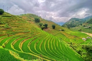 Sapa: Tour di 1 giorno in moto per visitare cascate e villaggi locali
