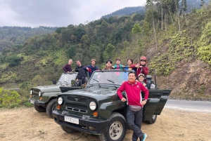 Sapa open Air Jeep Full Days Tour päästä pois Beate Path