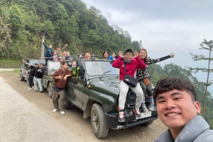 Sapa open Air Jeep Full Days Tour päästä pois Beate Path