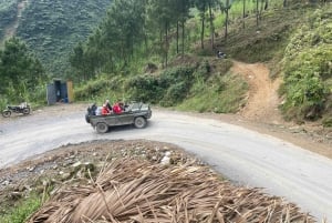 Sapa open Air Jeep Full Days Tour päästä pois Beate Path