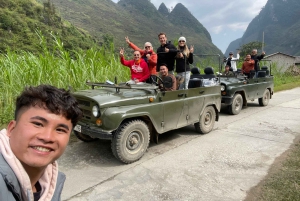 Sapa open Air Jeep Full Days Tour päästä pois Beate Path