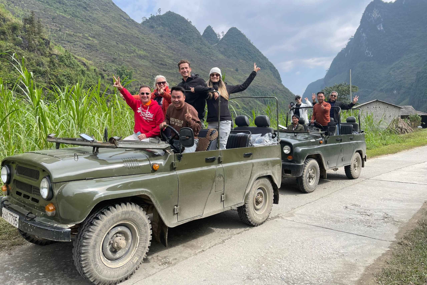 Sapa Open Air Jeep Halbtage abseits der ausgetretenen Pfade, Backroad