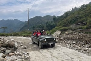 Sapa Open Air Jeep Half Days Off the Beaten Track, Backroad