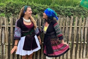 SAPA: Vandringsresa till byarna San Sa Ho, San 2 och Thon Lo med lunch