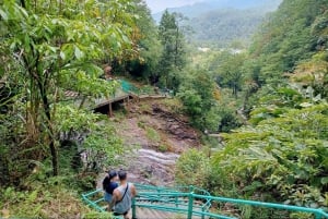 Sapa: Dagsutflykt med bil till vattenfall, teodling och grottor