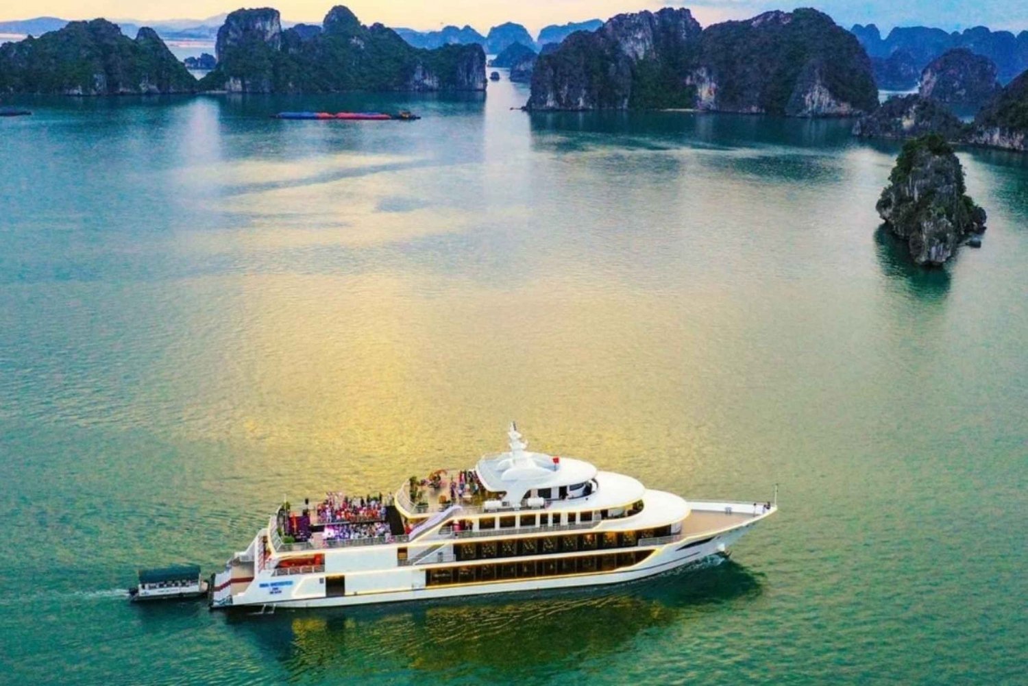 Sea Octopus Cruise - Topp luksuriøs dagstur utforske Halong Bay