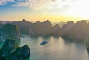 Croisière commentée Sea Octopus - Circuit de luxe d'une journée à la découverte de la baie d'Halong