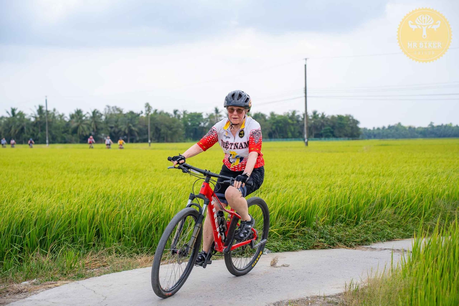 Landausflug mit dem Fahrrad vom Hafen Phu My