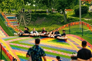 Special Private Hanoi: Rainbow Slide, Animals & Train Street