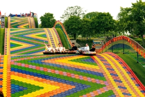 Special Private Hanoi: Rainbow Slide, Animals & Train Street