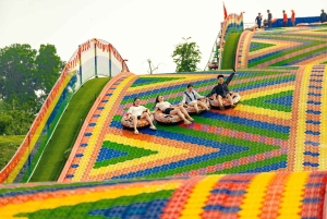 Special Private Hanoi: Rainbow Slide, Animals & Train Street