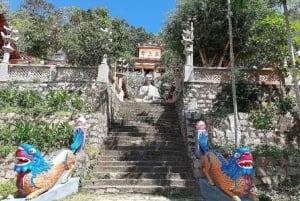 Montagne Ta Cu, Bouddha couché, ville de Phan Thiet, tour Cham