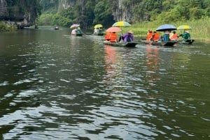 Tam Coc-båt, Bích Động-pagoden, Thung Nham-fågelpark
