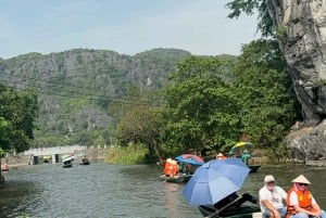 Tam Coc-båt, Bích Động-pagoden, Thung Nham-fågelpark