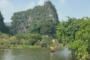 Tam Coc-båt, Bích Động-pagoden, Thung Nham-fågelpark