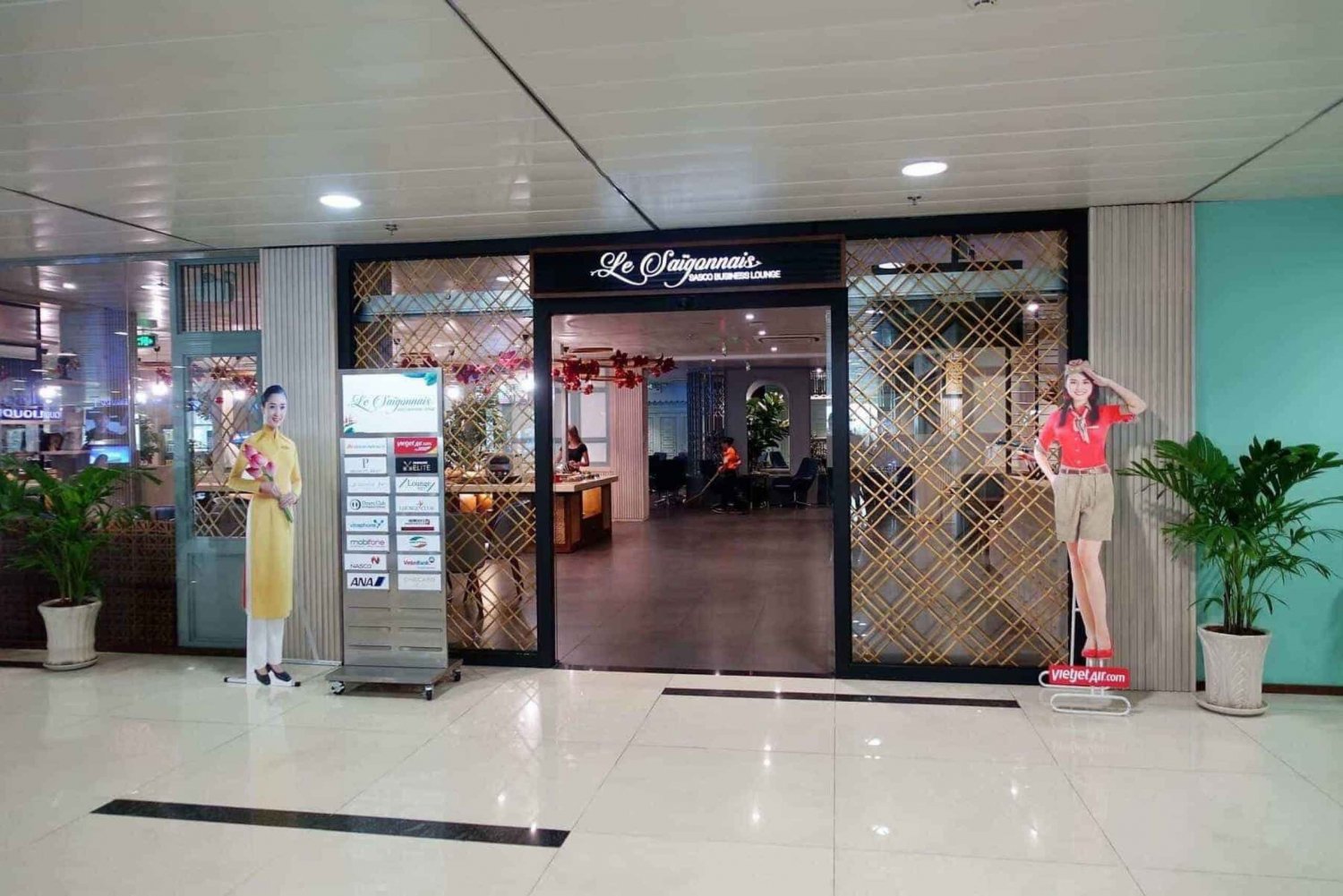 Hochimin: Tan Son Nhat internasjonale lufthavns Business Lounge