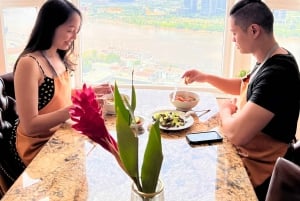 Best beoordeelde kookles thuis, keuken met uitzicht op de rivier