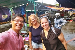 Lekcja gotowania w Hoi An z targiem i wycieczką łodzią z bambusowymi koszami