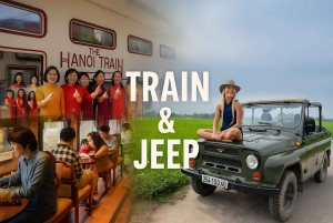 Train to Jeep Adventure: HaNoi tour by Vintage Train & Jeep