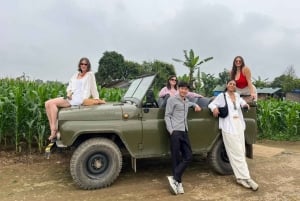 Train to Jeep Adventure: HaNoi tour by Vintage Train & Jeep