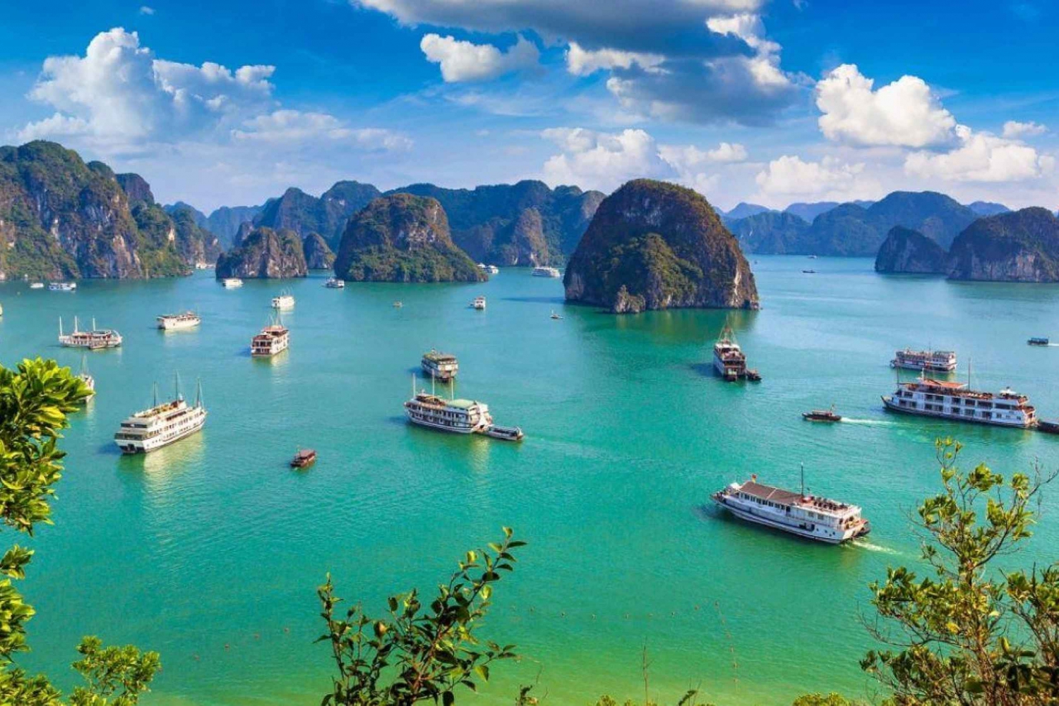 Reise Ha Long Bay 2 Tage 1 Nacht auf Kreuzfahrt | Abholung in Hanoi