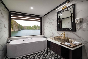 From Hanoi: 2-Day Aspira Cruise w/Private Balcony & Bathtub