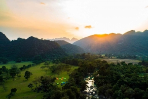 Jaskinia Tuor, Niebo, Rzeka Chay, Hang Dark Tour w Quang Binh