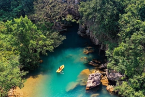 Jaskinia Tuor, Niebo, Rzeka Chay, Hang Dark Tour w Quang Binh