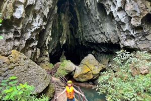 Jaskinia Tuor, Niebo, Rzeka Chay, Hang Dark Tour w Quang Binh