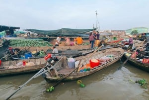 Can Tho: Cai Rang flytande marknad, kakaofarm och dold kanal