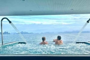 Ha Long Bay- Luxury Day Cruise, Lunch& Kayaking&Sunset party
