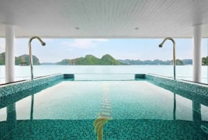 Ha Long Bay- Luxury Day Cruise, Lunch& Kayaking&Sunset party