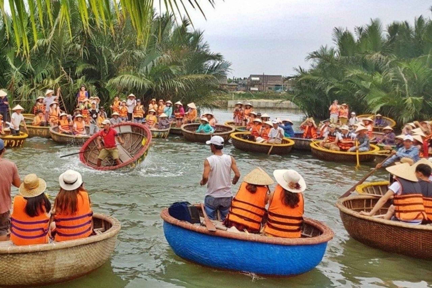 Vegetarian Cooking Class and Basket Boat Ride in Hoi An