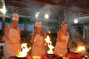 Vegetarian Cooking Class and Basket Boat Ride in Hoi An