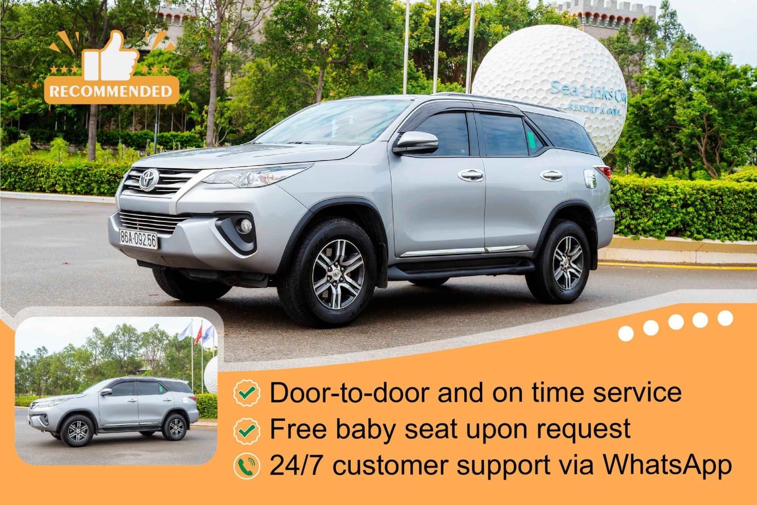 Excursão costeira à cidade de Vung Tau a partir do porto de Phu My